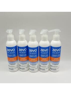 Zevo On Body Mosquito + Tick repellent Lotion 5.8 fl. oz 5 Bottles